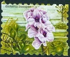 BRAZIL #2826 L  -  AGUAPÉ PLANT - Pantanal - Fauna E Flora - Circulated - Used Stamps