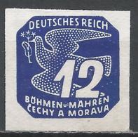 Bohemia & Moravia 1943. Scott #P16 (M) Carrier Pigeon - Ungebraucht