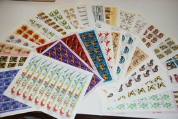 LARGE DEALER LOT Full SHEETS(30) SOCCER HOCKEY BUTTERFLY FLOWERS SHIP RUSSIA SOWJETUNION - Colecciones