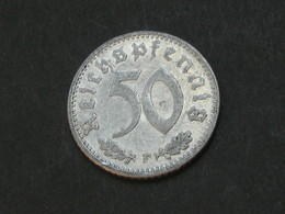 50 Reichspfennig 1939 F - Germany- Allemagne 3 Eme Reich   **** EN ACHAT IMMEDIAT **** - 50 Reichspfennig