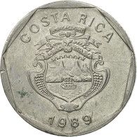 Monnaie, Costa Rica, 5 Colones, 1989, TTB, Stainless Steel, KM:214.1 - Costa Rica