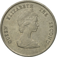 Monnaie, Etats Des Caraibes Orientales, Elizabeth II, 25 Cents, 1997, TTB - Caraïbes Orientales (Etats Des)