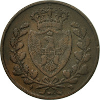 Monnaie, États Italiens, EMILIA, Vittorio Emanuele II, 5 Centesimi, 1826 - Italian Piedmont-Sardinia-Savoie