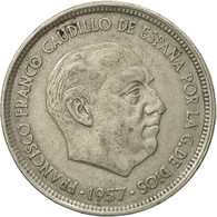 Monnaie, Espagne, Caudillo And Regent, 50 Pesetas, 1958, TB+, Copper-nickel - 50 Pesetas