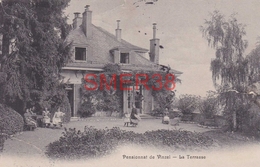 Suisse - Pensionnat De VINZEL - La Terrasse. Animée, Circulé En 1904. - Vinzel