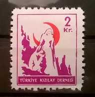 FRANCOBOLLI STAMPS TURCHIA TURKEY 1948 MNH** NUOVI SERIE MEZZA LUNA ROSSA - Unused Stamps