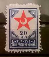 FRANCOBOLLI STAMPS TURCHIA TURKEY 1943 MNH** NUOVI SERIE MEZZA LUNA ROSSA - Nuovi