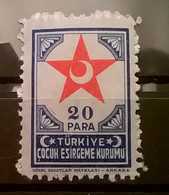 FRANCOBOLLI STAMPS TURCHIA TURKEY 1943 MNH** NUOVI SERIE MEZZA LUNA ROSSA - Unused Stamps