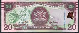 TRINIDAD AND TOBAGO P58a 20 DOLLARS 2006 Signature 9 (2014) # JN  UNC. - Trinidad En Tobago