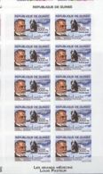 Guinée 2007 Louis Pasteur Dogs Chiens  Feuillet De 10 Imperf  MNH - Louis Pasteur