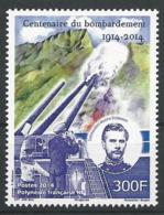 Polynésie Française 2014 - Centenaire Du Bombardement - Unused Stamps