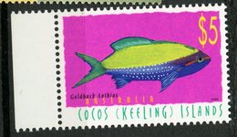 Cocos Islands 1998 $5.00 Fish Issue #329  MNH - Cocos (Keeling) Islands