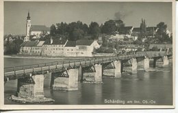 005064  Schärding Am Inn - Ansicht Mit Brücke  1927 - Schärding