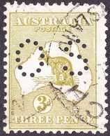 AUSTRALIA 1914 3d Olive Die I SGO20 FU - Officials