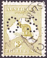 AUSTRALIA 1914 3d Olive Die I SGO20 FU - Dienstzegels