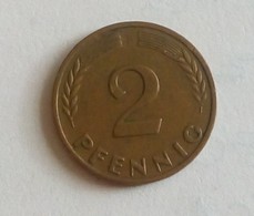 2 PFENNIG 1970 - 5 Pfennig