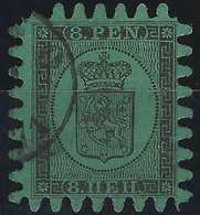 Finlande Coat Of Arms (FACIT) N°6v1C3 Roulette III Obl Petit Dateur 1871 ...superbe ! - Gebruikt