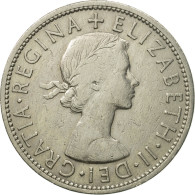 Monnaie, Grande-Bretagne, Elizabeth II, 1/2 Crown, 1955, TTB+, Copper-nickel - K. 1/2 Crown