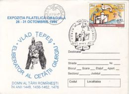 72719- ISRAEL-ROMANIA PHILATELIC EXHIBITION, TEL AVIV, SPECIAL COVER, 1993, ROMANIA - Covers & Documents