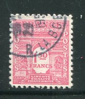 FRANCE- Y&T N°625- Oblitéré - 1944-45 Triomfboog