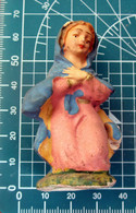 VERGINE MARIA  VINTAGE PRESEPE PRESEPIO ITALY - Kerstkribben