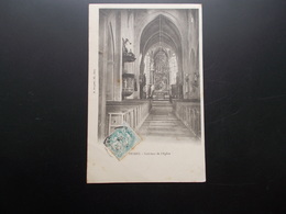 PESMES  Intérieur De L'Eglise  1905 - Pesmes