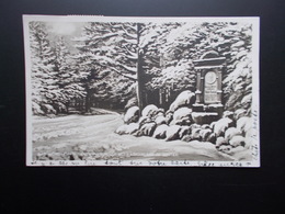 BAD WÖRISHOFEN   Kneipp Brunnen Mit Parkanlage  Im Winter  1931 - Bad Woerishofen
