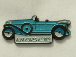 PIN'S ALFA ROMEO RL 1992 - BLEUE - Alfa Romeo