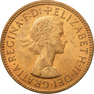 Monnaie, Grande-Bretagne, Elizabeth II, 1/2 Penny, 1967, TTB+, Bronze, KM:896 - C. 1/2 Penny