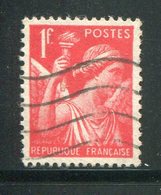 FRANCE- Y&T N°433- Oblitéré - 1939-44 Iris