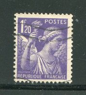 FRANCE- Y&T N°651- Oblitéré - 1939-44 Iris