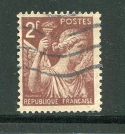 FRANCE- Y&T N°653- Oblitéré - 1939-44 Iris