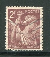 FRANCE- Y&T N°653- Oblitéré - 1939-44 Iris