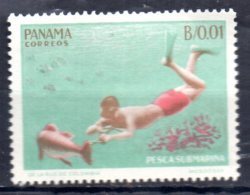 PANAMA    N ° 399  * *    Chasse  Sous Marine - Diving