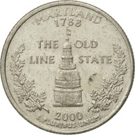 Monnaie, États-Unis, Quarter, 2000, U.S. Mint, Denver, TB+, Copper-Nickel Clad - 1999-2009: State Quarters