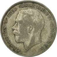 Monnaie, Grande-Bretagne, George V, 1/2 Crown, 1922, TB, Argent, KM:818.1a - K. 1/2 Crown