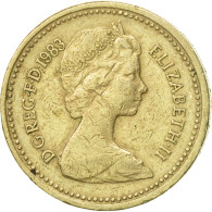 Monnaie, Grande-Bretagne, Elizabeth II, Pound, 1983, TB, Nickel-brass, KM:933 - 1 Pound