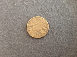 10 Pfennig 1924 A- Germany - 10 Renten- & 10 Reichspfennig