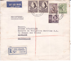 LETTRE RECOMMANDEE  , De PORT ADELAIDE  1953( L0818/30) - Postmark Collection
