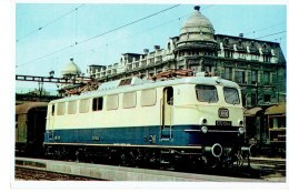 Cpsm En Gare De Bale Arrivée De L'express Rheingold - Autres & Non Classés