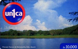 TARJETA TELEFONICA DE VENEZUELA, PREPAGO. UNI1-0752, Paisaje Llanos De Venezuela, Edo. Apure. (159) - Venezuela