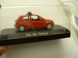 CLIO 16 S SAPEURS POMPIERS ORLEANS - SOLIDO - 1/43éme - Solido