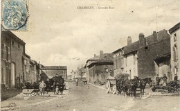 54 CHAMBLEY - Grande Rue - Très Animée - Chambley Bussieres