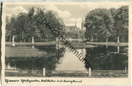 Schwerin - Schlossgarten - Kaskaden Und Kreuzkanal - Verlag Chr. Schöning Lübeck - Schwerin