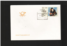 Germania Est-ddr /1972 Fdc ANNO INTERNAZIONALE DEL LIBRO - 1971-1980