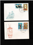 Germania Est-ddr /1972 Fdc INTERNATIONALE BRIEFMARKENAUSSTELLUNG " INTERARTES" - 1971-1980