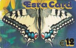 NETHERLANDS - Butterfly , Esra Card, 12 €, Used - GSM-Kaarten, Bijvulling & Vooraf Betaalde