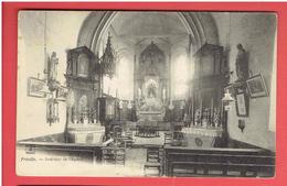 FRIVILLE 1906 INTERIEUR DE L EGLISE CARTE EN TRES BON ETAT - Friville Escarbotin