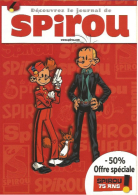 Dépliant Promo Et Abonnement Journal De Spirou 2012 - Spirou Et Fantasio