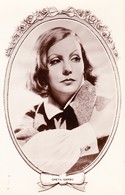 ACTRESS GRETA GARBO - PHOTO POSTCARD - ED. CAMEO SERIES NO. K.8 - 1930'S - Entertainers